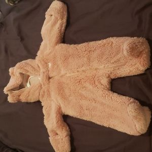 Baby fuzzy onesie